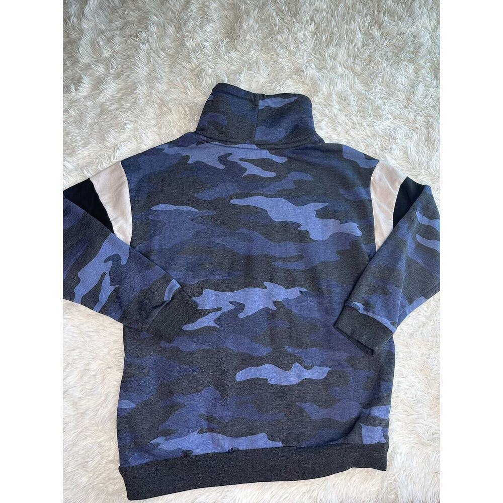 Victoria’s Secret PINK Blue Camo‎ Fleece Sweater/Pullover Size M 170/96A - Picture 8 of 9